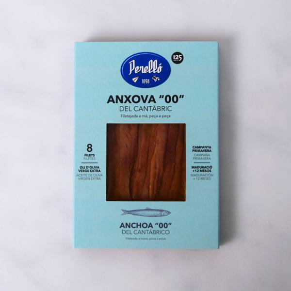 Anxova filetejada "00" Cantàbric (8 filets) Perelló 1898