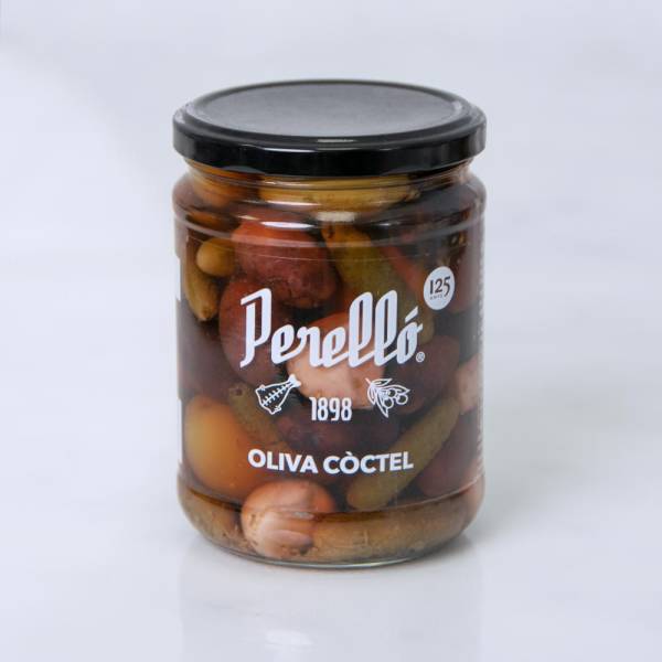 Oliva Còctel / Vidre 230 g Perelló