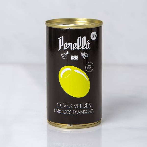 Aceituna Rellena de Anchoa (150 g) Perelló 1898